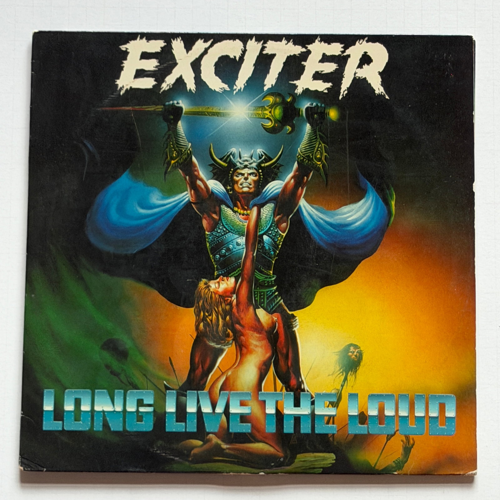 Exciter – Long Live The Loud LP US 1985 original Combat – MX 8023 (1 of 3)