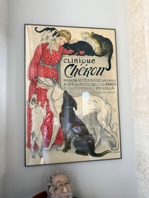 Clinique Cheron Vintage Poster
