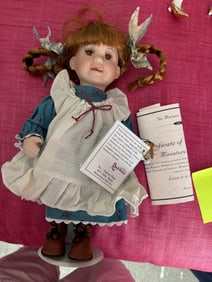 Doll with pig tails