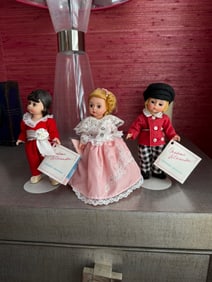 Madame Alexander 3 small dolls