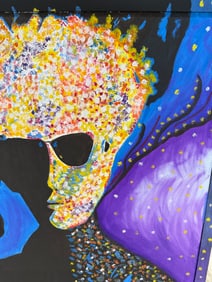 Magic Face oil on canvas