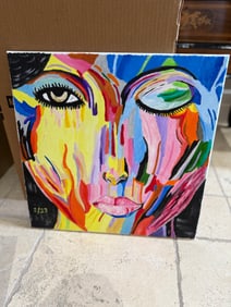 wink oil on canvas
