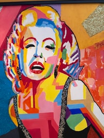 Marilyn Monroe oil on canvas