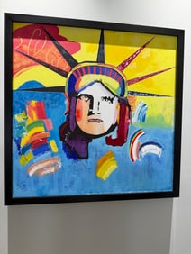 Statue of Liberty oil on canvas