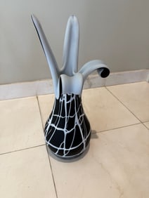 Art decorate vase by Essie Zarek