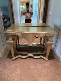 Gold leaf Table