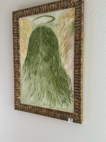 Framed Angel Painting
