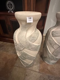 Pair of Decorative Ceramic Vases