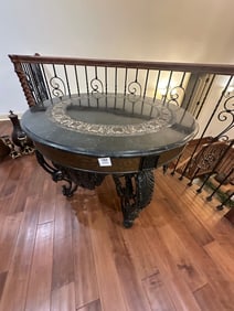 Round Marble Top Table