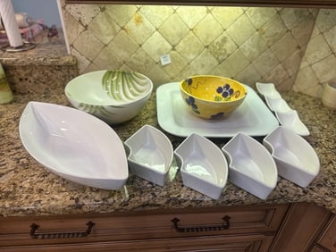 Serveware Collection – Fortunoff Rainforest Bowl, Chefology Platters & Modern Dishes