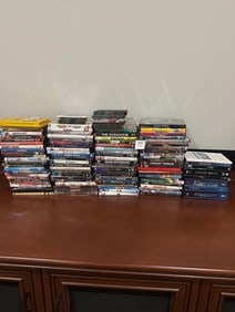 Large DVD & Blu-Ray Movie Collection