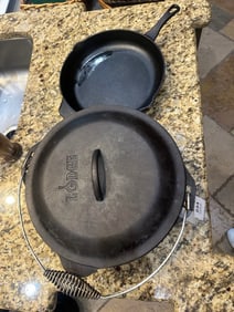 Lodge Cast Iron Skillet & Dutch Oven