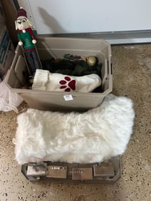 Christmas Decorations Bin