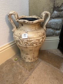 Two-Handled Decorative Vase