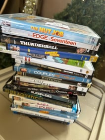 Assorted DVD & Blu-ray Movie Lot