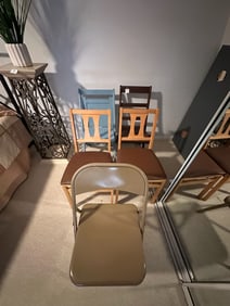 Mixed Folding Chairs