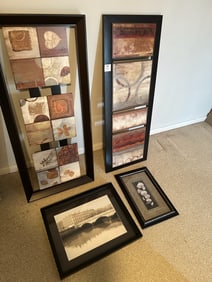Collection of Framed Wall Art
