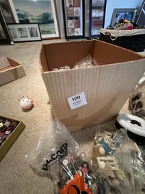 Large Assortment of Vintage Buttons and Sewing Notions