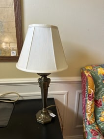 Traditional Brass Table Lamp