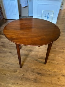 Mid-Century Modern Round Dining Table
