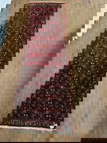 Persian (or Persian-Style) Wool Runner Rug