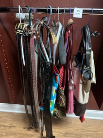 Collection of Belts and Handbags
