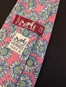 Set of Three Vintage Hermès Paris 100% Silk Ties