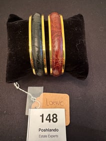 Loewe, Spanish luxury house bracelet set