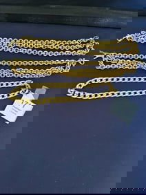 Group of Vintage Gold-Tone Chains