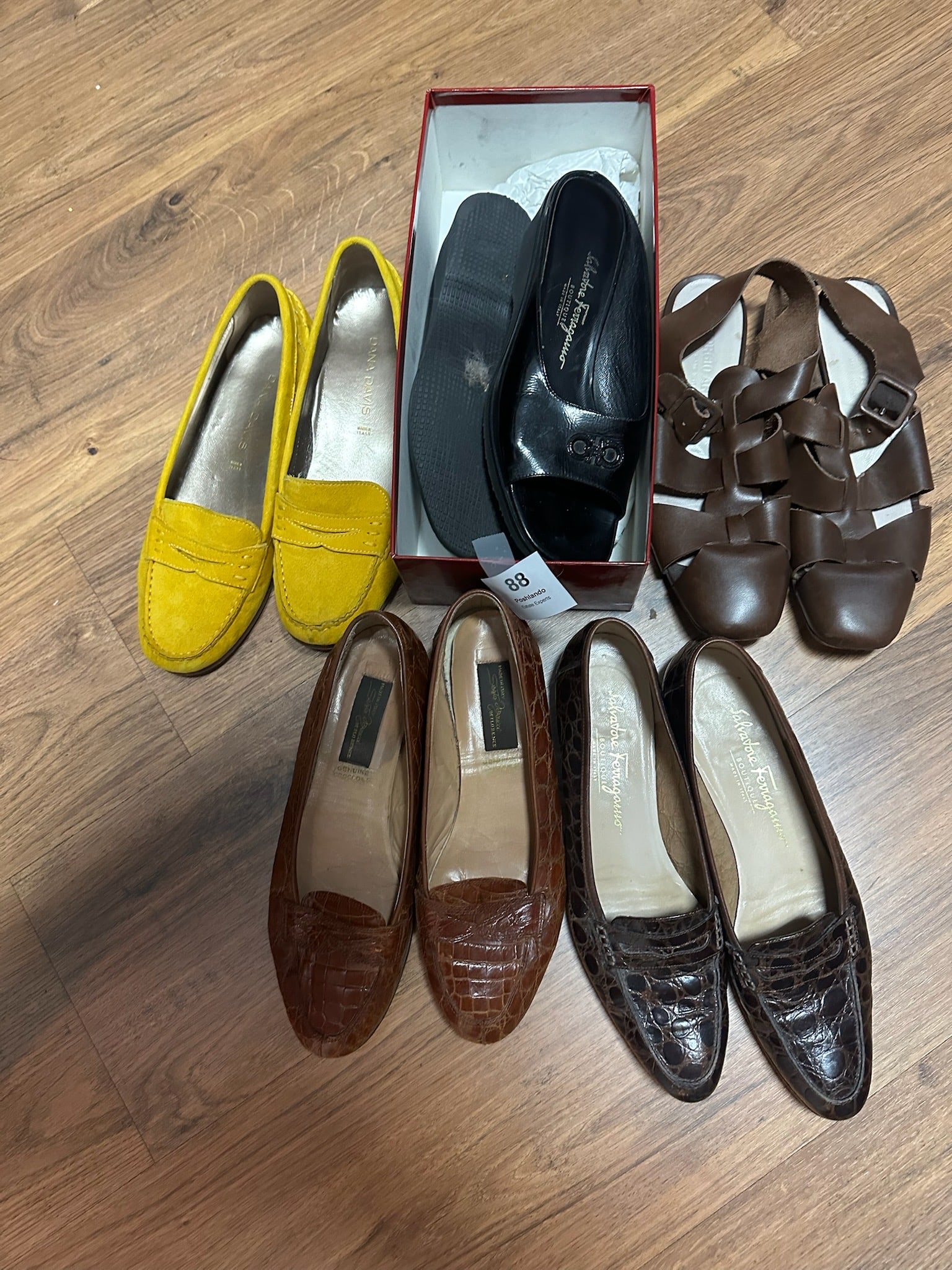 Designer & Italian Women’s Shoes – Group of 5 Pairs (1 of 11)