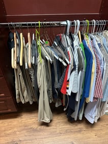 Men’s Clothing Assortment (Pants, Polos & Dress Shirts)