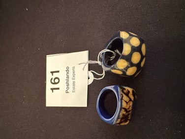 Pair of Vintage Statement Rings