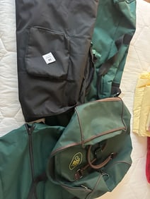 Vintage A&K Travel Bag & Assorted Duffels/Garment Bags
