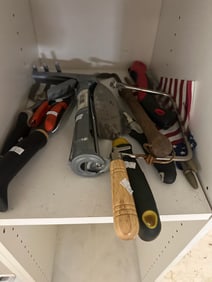 Assorted Tools & Hardware Lot