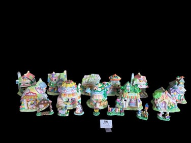Hoppy Hollow Bunny Village Figurines (2004 Collection)