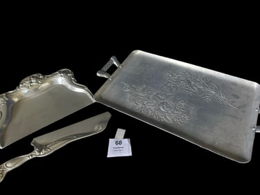 Aluminum Serving & Tableware Lot