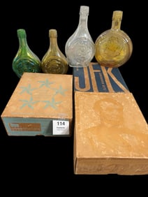 Wheaton Presidential Commemorative Glass Bottle Collection