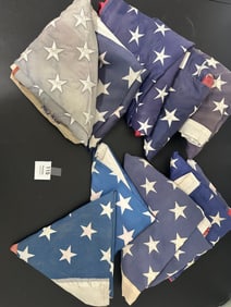Collection of Vintage American Flags
