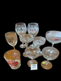 Vintage Glassware Assortment Eclectic collection