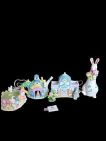 Collection of Ceramic Easter Decorations (4)