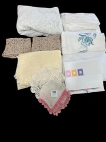 Collection of Vintage Linens & Lace