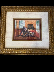 Framed Figurative Painting