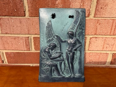 Daedalus And Icarus Greek Mythology Wall Art Plaque, Made in Greece