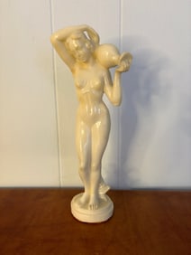 Santini Nude Woman with Water Jug Figurine