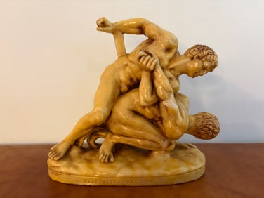 Sculptural Figurine “Olimpiadi Roma 1960” by G. Ruggeri