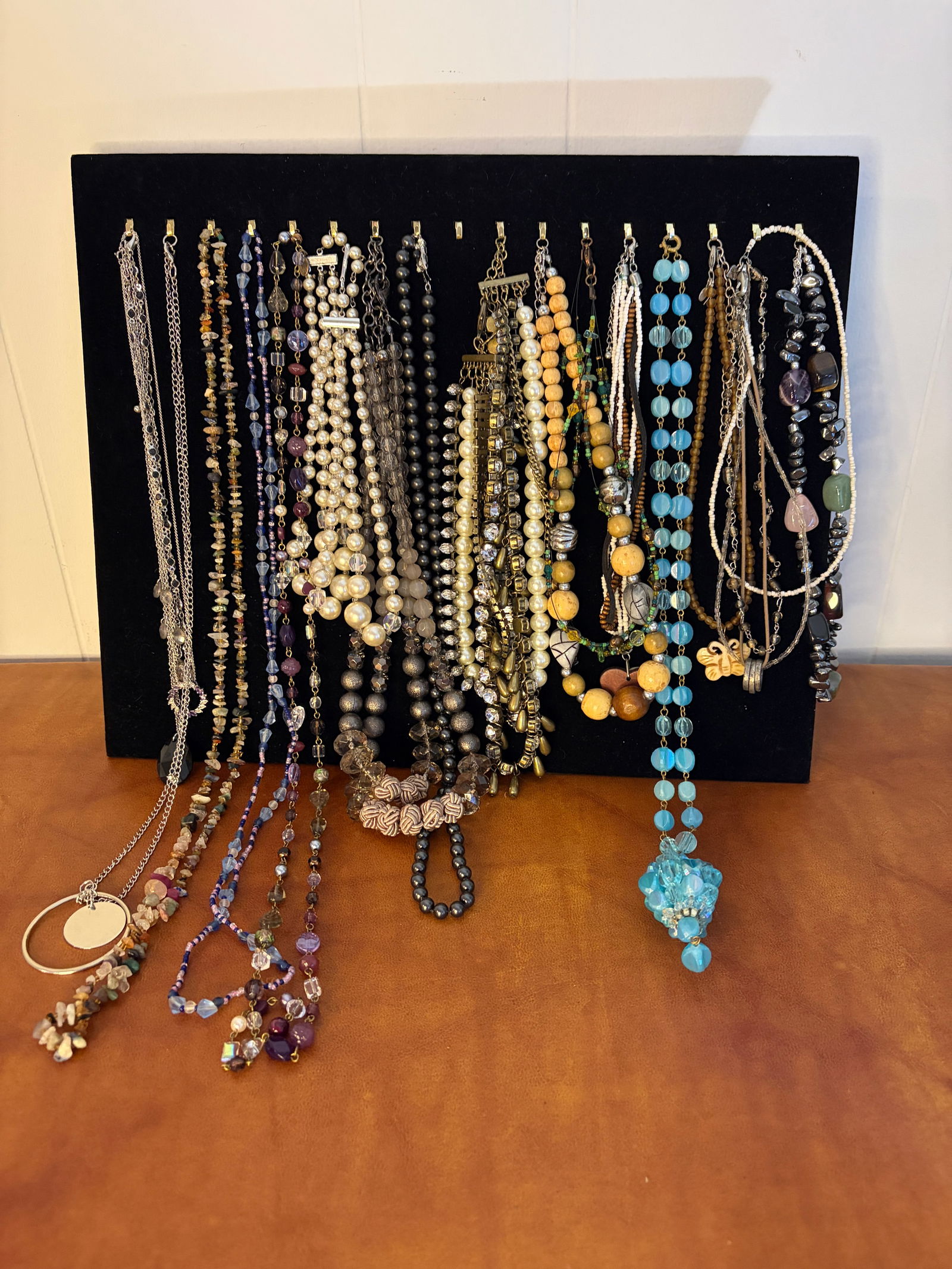 Assorted Costume Necklaces – Mixed Materials & Styles (Display Case Not Included) (1 of 18)