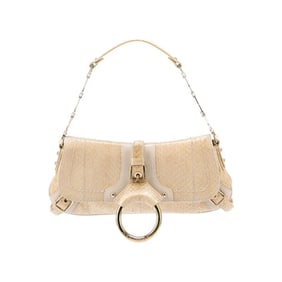 Dolce & Gabbana Python Top Handle Baguette