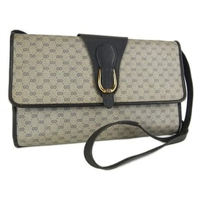 Gucci Horsebit Micro Guccissima Print Ctd Canvas Leather Two Way Blue Patent Gg Canvas Cross Body