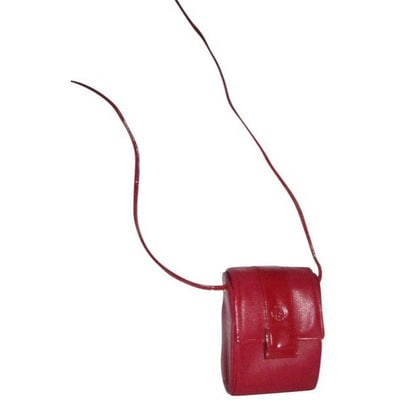Fendi Clutch Zucca Print Way Clutchcross Bodyshoulder Red Embossed Leather Shoulder Bag: SALE!!! SALE!!! SALE!!! SALE!!! SALE!!! SALE!!! SALE!!! SALE!!! SALE!!! SALE!!! SALE!!! SALE!!! SALE!!! For sale is a FENDI, red leather and red patent leather, structured, two-way style- clutch or sh