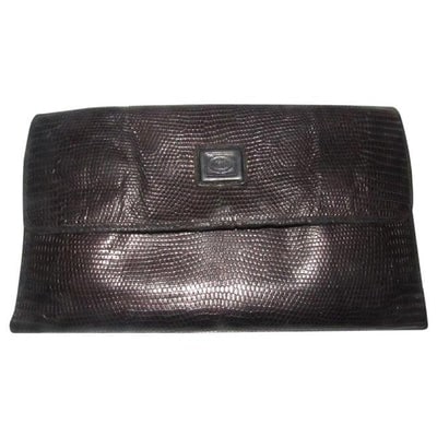 Gucci Brown Snakeskin And Smooth Leather Vintage Wallet (1 of 4)